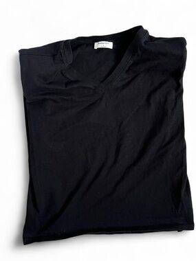 Babaton Black V-Neck Tee